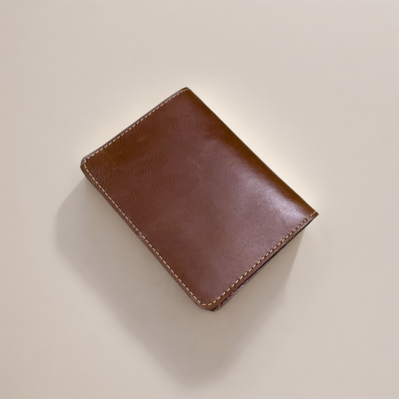 Rustic Leather Passport Cover/Holder