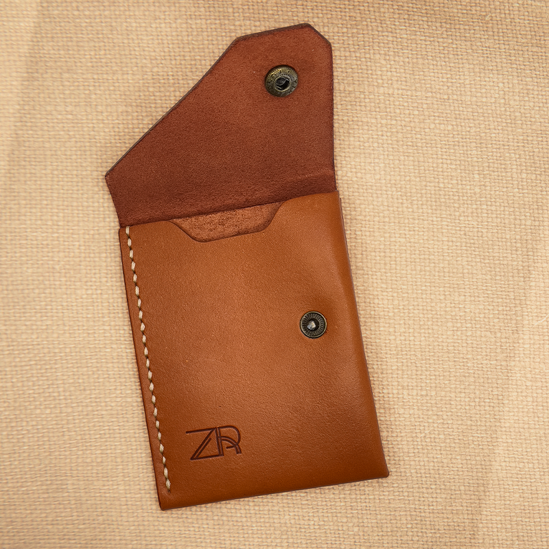 Rust Cardholder | Minimal Wallet